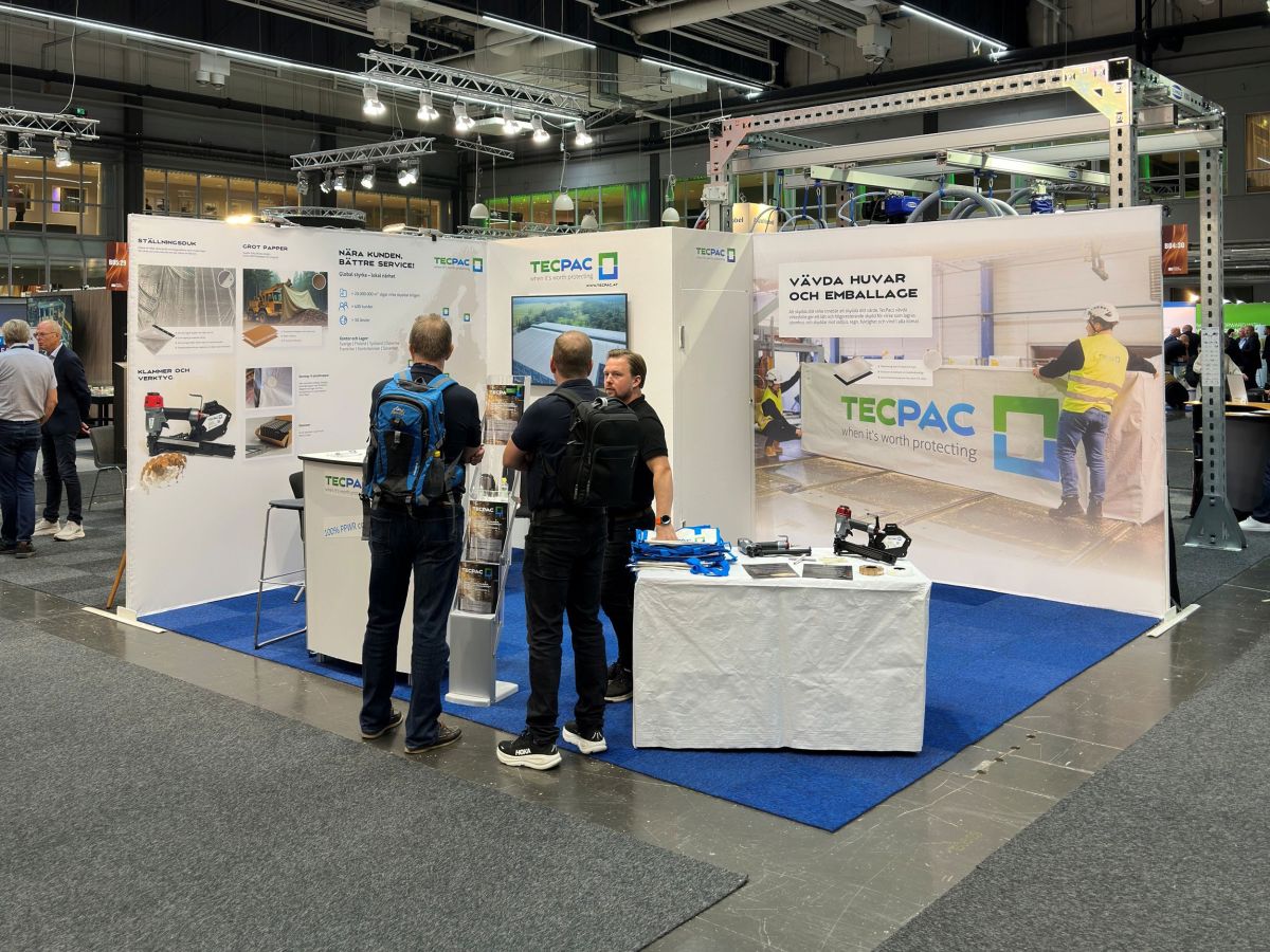 TECPAC at Wood Products & Technology 2026 in Gothenburg